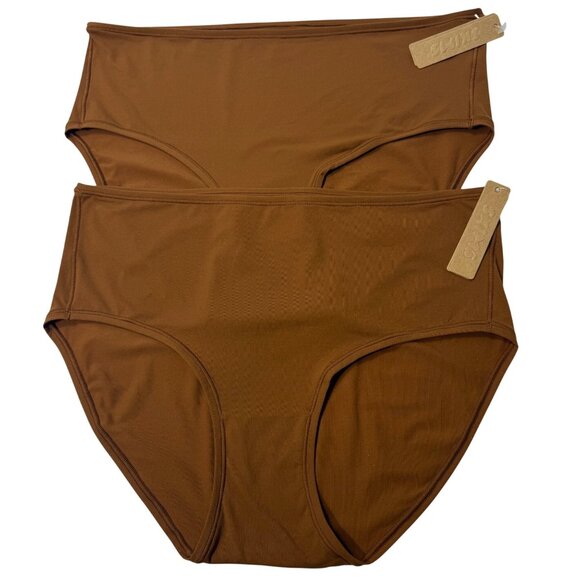 SKIMS Fits Everybody Brief Lot of 2 Copper XL - Picture 1 of 8